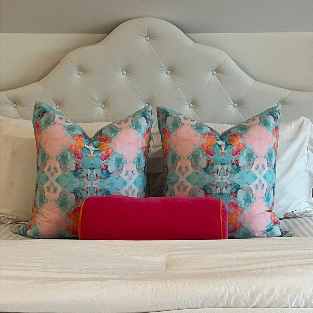 Colorful Abstract Throw Pillows